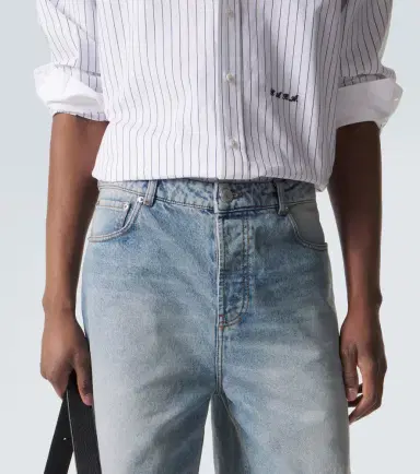 Ami Paris Denim Bermuda shorts | Thumbnail 3
