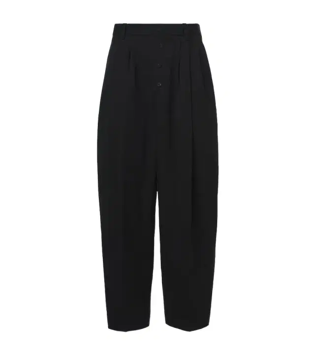 Jacquemus Fernando pleated wool tapered pants