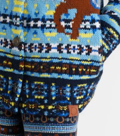 Stella McCartney Fair Isle virgin wool cardigan | Thumbnail 2
