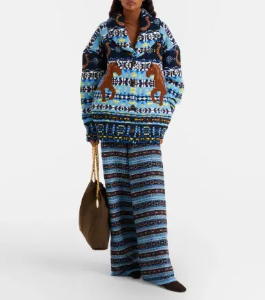 Stella McCartney Fair Isle virgin wool cardigan | Thumbnail 3