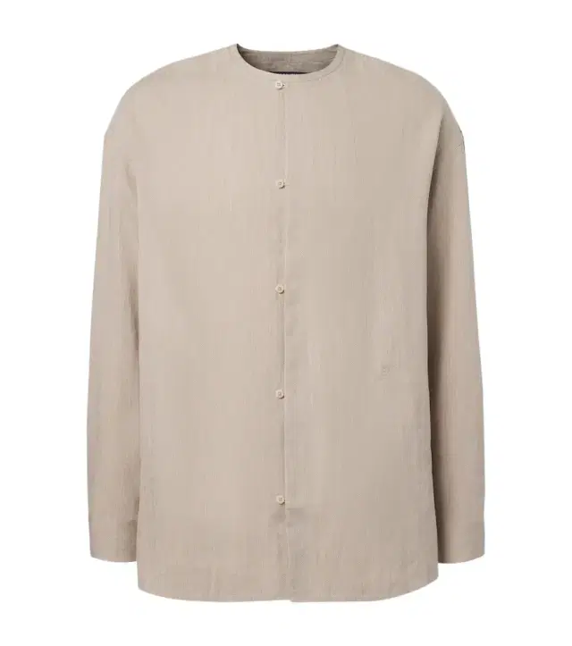 Jacquemus Pastro herringbone linen-blend shirt