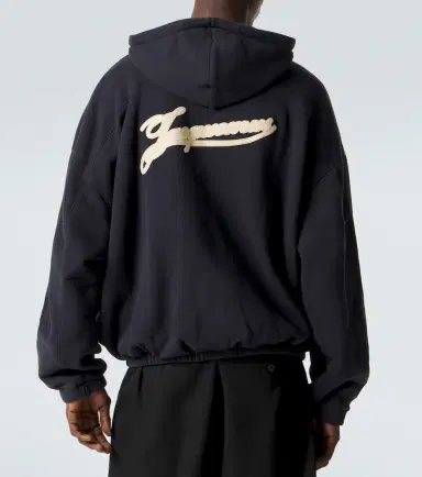 Jacquemus Torneo cotton fleece zip-up hoodie | Thumbnail 2 Jacquemus Torneo cotton fleece zip-up hoodie | Thumbnail 2