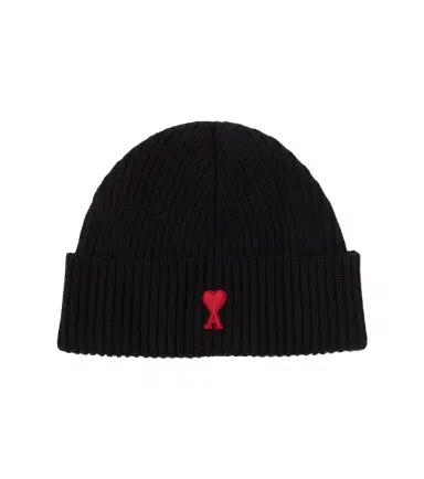AMI PARIS Ami de Caur virgin wool beanie | Thumbnail 1 AMI PARIS Ami de Caur virgin wool beanie | Thumbnail 1