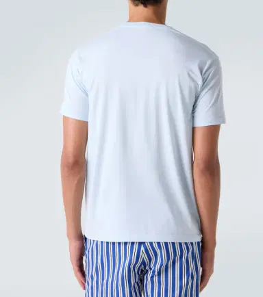 Tom Ford Cotton and silk jersey T-shirt | Thumbnail 6 Tom Ford Cotton and silk jersey T-shirt | Thumbnail 6