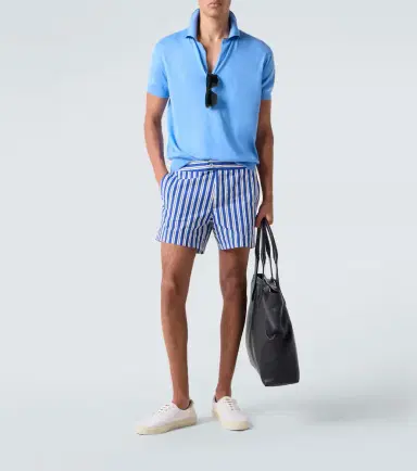 Tom Ford Cotton and silk polo shirt | Thumbnail 5 Tom Ford Cotton and silk polo shirt | Thumbnail 5