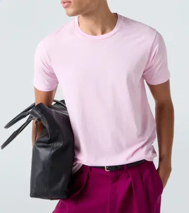 Tom Ford Cotton and silk jersey T-shirt | Thumbnail 3 Tom Ford Cotton and silk jersey T-shirt | Thumbnail 3