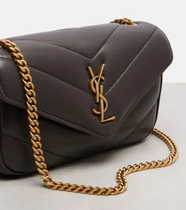 Saint Laurent Loulou Mini leather shoulder bag | Thumbnail 3