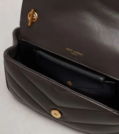 Saint Laurent Loulou Mini leather shoulder bag | Thumbnail 4