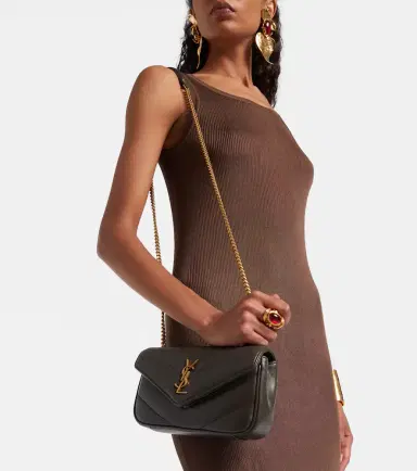 Saint Laurent Loulou Mini leather shoulder bag | Thumbnail 7