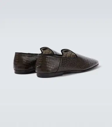 Tom Ford Steven croc-effect leather loafers | Thumbnail 2