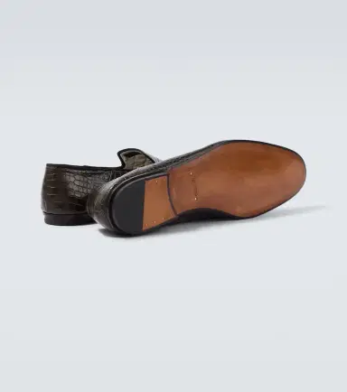 Tom Ford Steven croc-effect leather loafers | Thumbnail 3