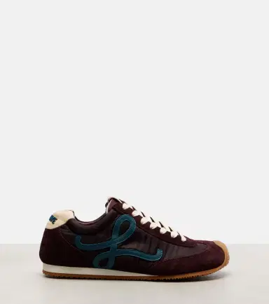 Loewe Ballet Runner 2.0 suede-trimmed sneakers | Thumbnail 3