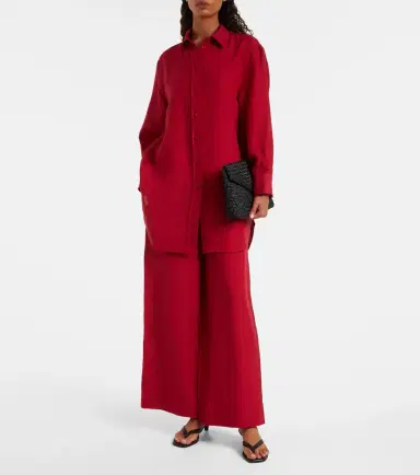Eres Select linen wide-leg pants | Thumbnail 5 Eres Select linen wide-leg pants | Thumbnail 5