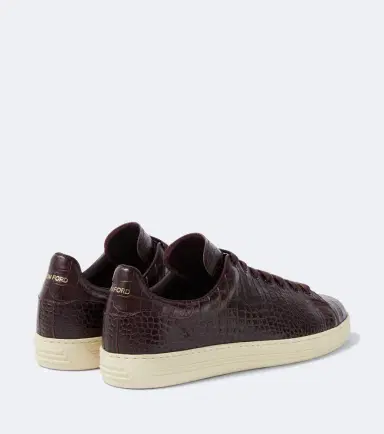 Tom Ford Warwick croc-effect leather sneakers | Thumbnail 4 Tom Ford Warwick croc-effect leather sneakers | Thumbnail 4