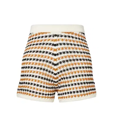 Eres Disco open-knit cotton-blend shorts | Thumbnail 1