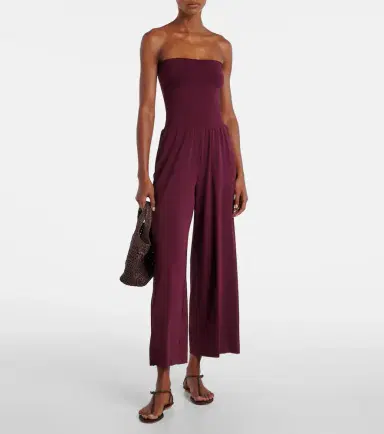 Eres Dao strapless jersey jumpsuit | Thumbnail 2