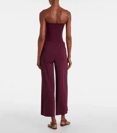 Eres Dao strapless jersey jumpsuit | Thumbnail 3