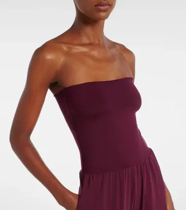 Eres Dao strapless jersey jumpsuit | Thumbnail 4