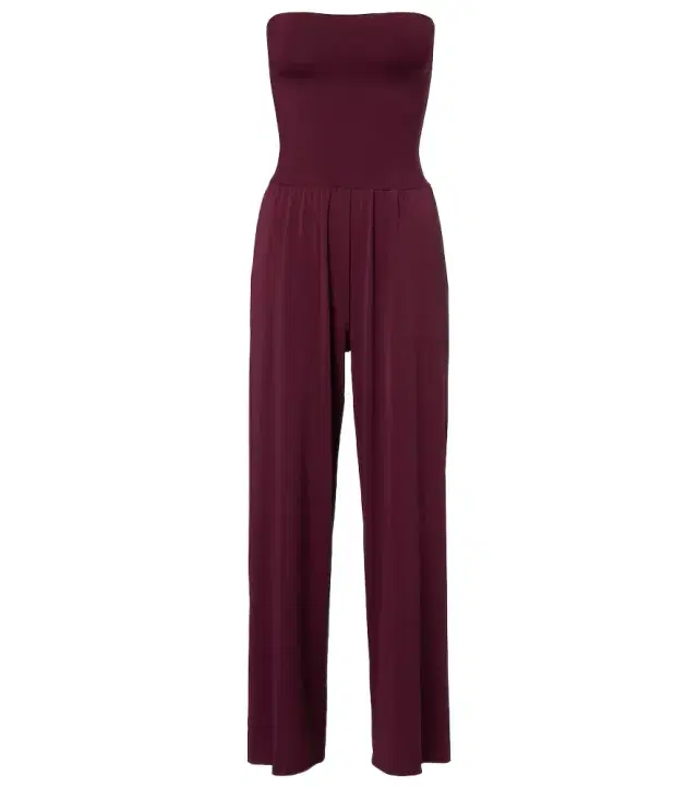 Eres Dao strapless jersey jumpsuit
