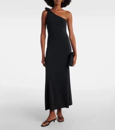 Eres Miss bow-detail one-shoulder maxi dress | Thumbnail 3