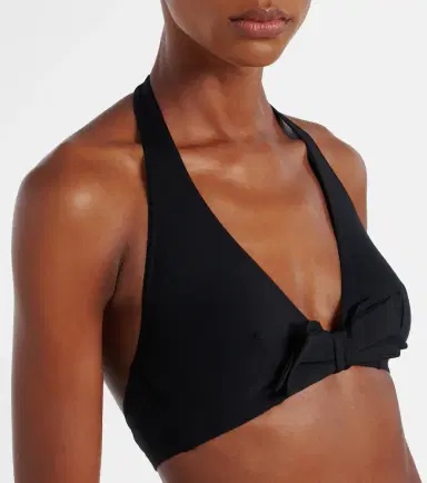 Eres Style halterneck bikini top | Thumbnail 2 Eres Style halterneck bikini top | Thumbnail 2