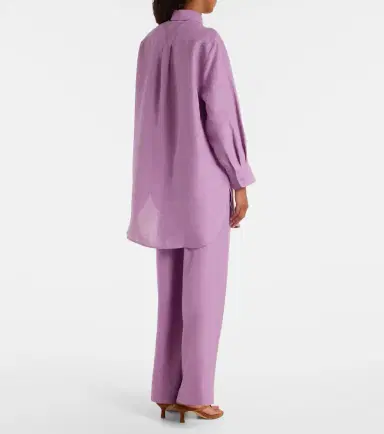 Eres Mignonette linen shirt | Thumbnail 2 Eres Mignonette linen shirt | Thumbnail 2
