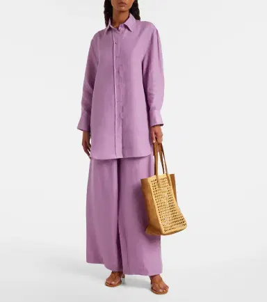 Eres Mignonette linen shirt | Thumbnail 4 Eres Mignonette linen shirt | Thumbnail 4