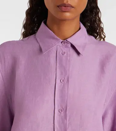 Eres Mignonette linen shirt | Thumbnail 5 Eres Mignonette linen shirt | Thumbnail 5