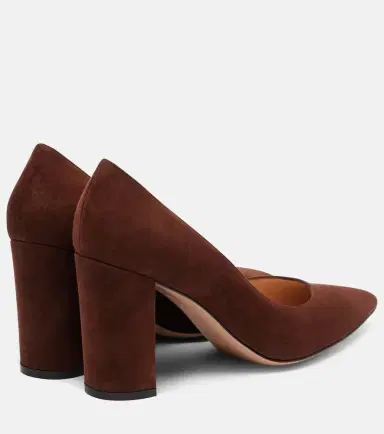 Gianvito Rossi Piper 85 suede pumps | Thumbnail 2