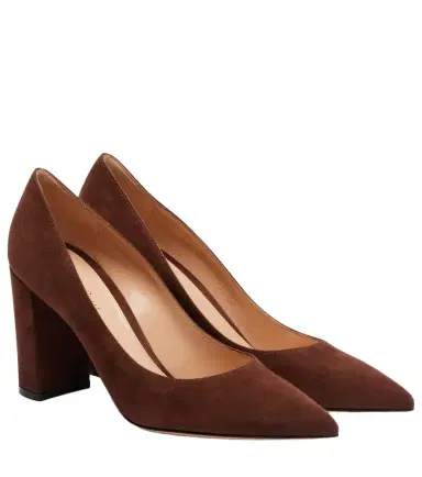 Gianvito Rossi Piper 85 suede pumps | Thumbnail 1