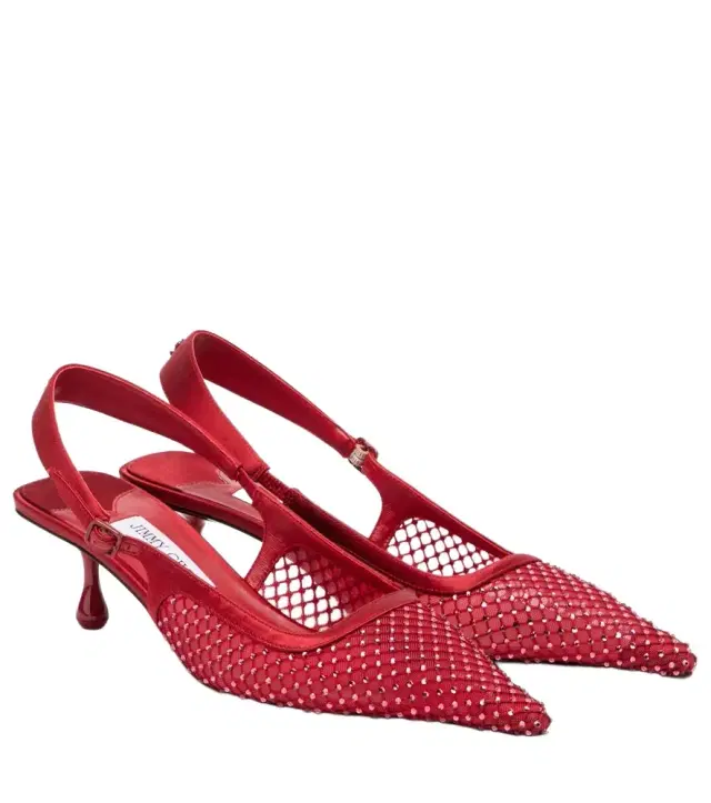 Amel 50 embellished slingback pumps
