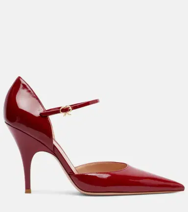 Gianvito Rossi Sofia D'Orsay patent leather pumps | Thumbnail 4 Gianvito Rossi Sofia D'Orsay patent leather pumps | Thumbnail 4