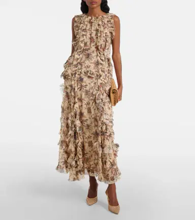 Gianvito Rossi Nikki leather-trimmed slingback pumps | Thumbnail 5 Gianvito Rossi Nikki leather-trimmed slingback pumps | Thumbnail 5