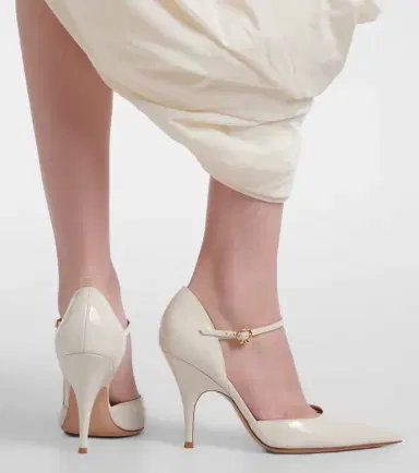 Gianvito Rossi Sofia D'Orsay patent leather pumps | Thumbnail 6 Gianvito Rossi Sofia D'Orsay patent leather pumps | Thumbnail 6