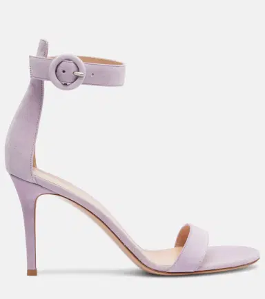 Gianvito Rossi Portofino 85 suede sandals | Thumbnail 2