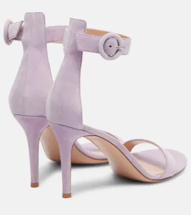 Gianvito Rossi Portofino 85 suede sandals | Thumbnail 4