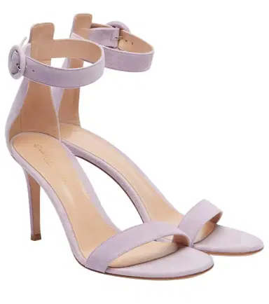 Gianvito Rossi Portofino 85 suede sandals | Thumbnail 1