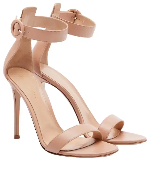 Gianvito Rossi Portofino 105 leather sandals
