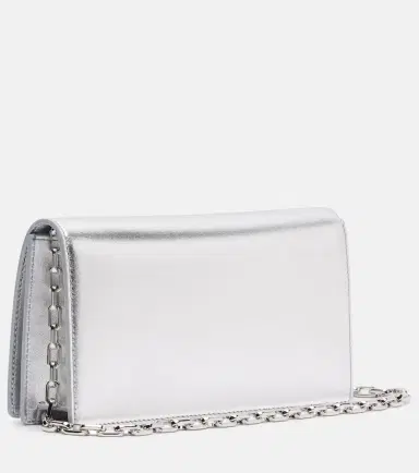 Christian Louboutin Bettina metallic leather clutch | Thumbnail 2