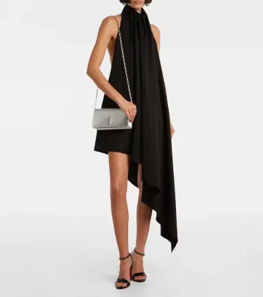 Christian Louboutin Bettina metallic leather clutch | Thumbnail 4