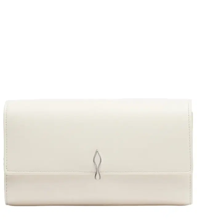 Bettina leather clutch