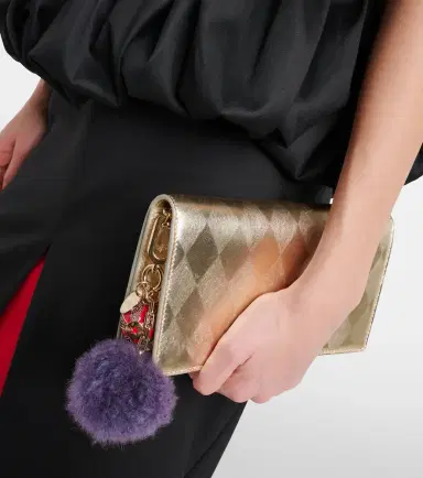 Christian Louboutin Leather-trimmed bag charm | Thumbnail 4 Christian Louboutin Leather-trimmed bag charm | Thumbnail 4