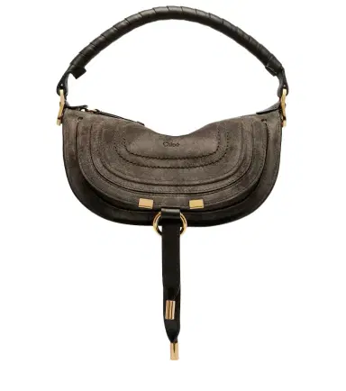 Chloé Chloé Marcie Mini suede shoulder bag | Thumbnail 1 Chloé Chloé Marcie Mini suede shoulder bag | Thumbnail 1