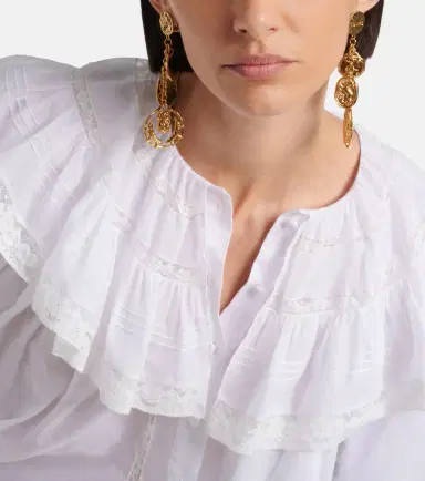 Chloé Chloé Chloé Medals embellished drop earrings | Thumbnail 5