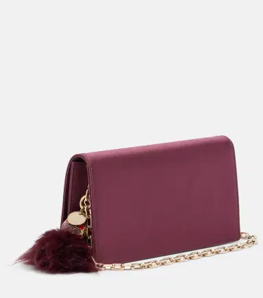 Christian Louboutin Bettina crêpe satin clutch | Thumbnail 2