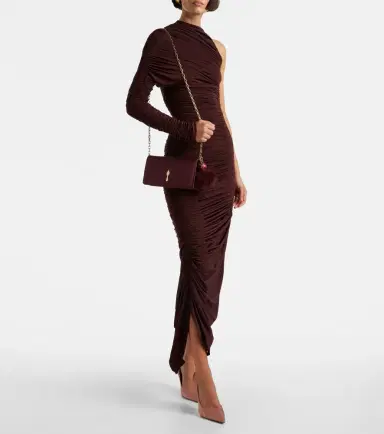 Christian Louboutin Bettina crêpe satin clutch | Thumbnail 5