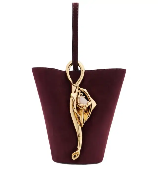 Chloe Chloé Eden Treasures Small suede bucket bag