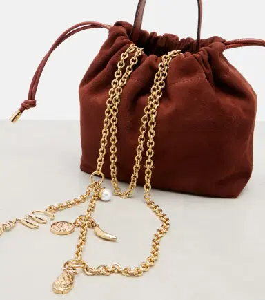 Chloé Chloé Chloé Icons Small suede bucket bag | Thumbnail 6