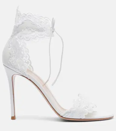 Gianvito Rossi Evie 105 embroidered leather sandals | Thumbnail 2 Gianvito Rossi Evie 105 embroidered leather sandals | Thumbnail 2