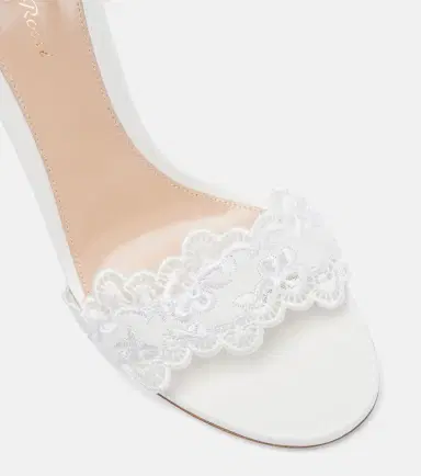Gianvito Rossi Evie 105 embroidered leather sandals | Thumbnail 3 Gianvito Rossi Evie 105 embroidered leather sandals | Thumbnail 3